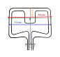 ТЭН духовки AEG, Electrolux, Zanussi 3570797013 (верхний, 2700W)