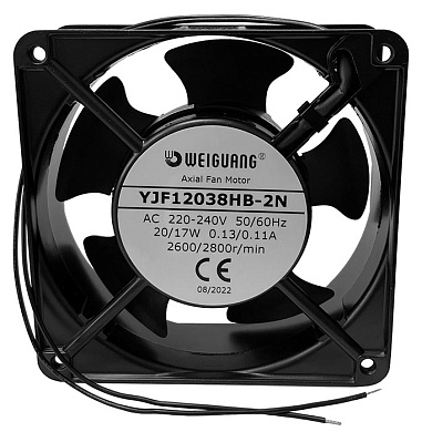 купить Вентилятор 120х120х38 мм 220V, Weiguang с доставкой по Минску и Беларуси в Интернет-магазине КупиЗапчасть.бел +375-29-680-34-78