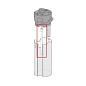 Трубка забора молока кофемашины DeLonghi 5313235381