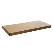 Коробка упаковочная 600 х 400 х 30 (  fefco 0471, Т-22 В бурый )