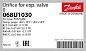 Клапанный узел (дюза) Danfoss №0 (068U1030) к ТРВ TUA, TUAE