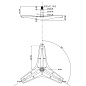 Крестовина стиральной машины LG 4434ER1007D, MHW34308901, EBI 727