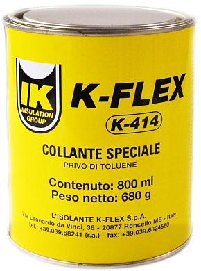 купить Клей K-Flex К414 (800 мл) с доставкой по Минску и Беларуси в Интернет-магазине КупиЗапчасть.бел +375-29-680-34-78