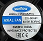Вентилятор FM9238A2HSL 92х92х38 мм, 220VAC