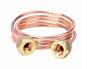купить Трубка капиллярная 1,0м с гайками 1/4" SAE (БЕЗ ДЕПРЕССОРА), СТ1000 с доставкой по Минску и Беларуси в Интернет-магазине КупиЗапчасть.бел +375-29-680-34-78