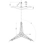 Крестовина стиральной машины Самсунг DC97-11292A, EBI 729