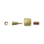 Фитинг прямой к капиллярной трубке DN2 (1/4 SAE, комплект), TPC-2002, купить Фитинг прямой к капиллярной трубке DN2 (1/4 SAE, комплект), TPC-2002 с доставкой по Минску и Беларуси в Интернет-магазине КупиЗапчасть.бел +375-29-680-34-78
