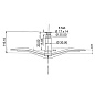 Крестовина Bosch Siemens 684101 EBI 777, для стиральной машины