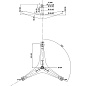 Крестовина Самсунг DC97-15971A, EBI 740, для стиральной машин