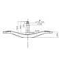 Крестовина стиральной машины Bosch, Siemens 234681 EBI 757