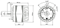 Электродвигатель YWF4E-92/35B-K, Weiguang (50 Вт)