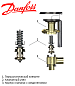 Клапанный узел (дюза) Danfoss №05 (067B2708) к ТРВ TE 12